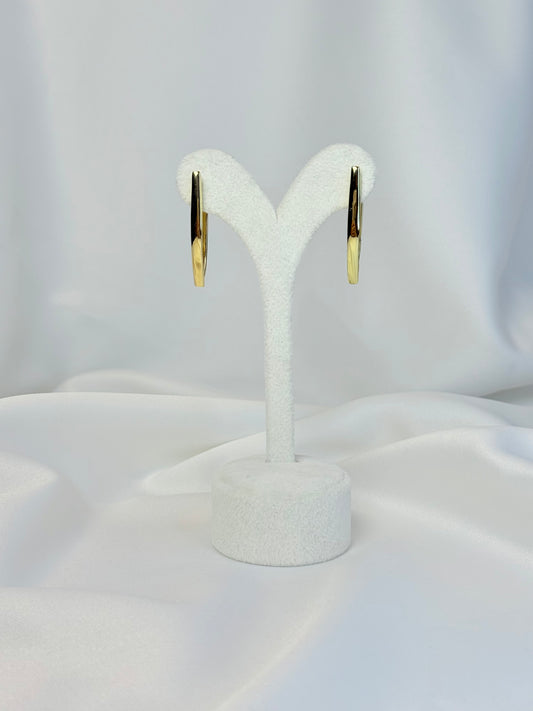 Özel Seri Xuping Üçgen Halka Küpe