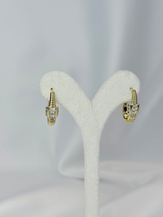 Özel Seri Xuping Zirkon Taş Küpe