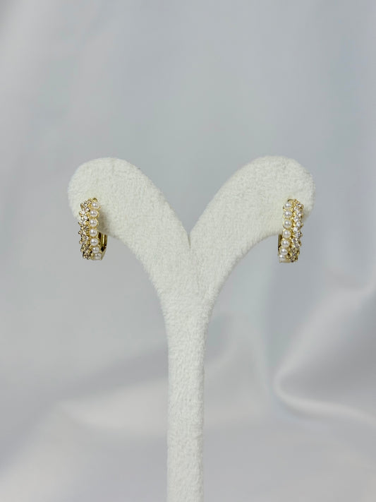 Özel Seri Xuping İncili Halka Küpe