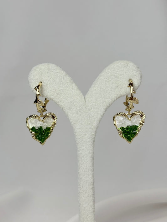 Özel Seri Xuping Bohem Boncuk Detay Kalp Küpe