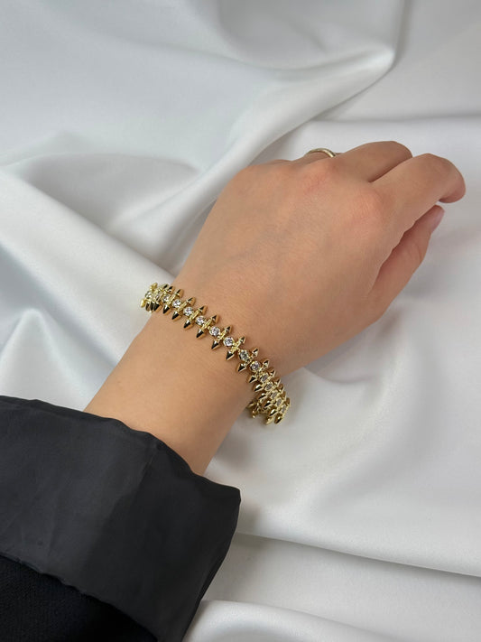 Özel Seri Xuping Zirkon Taşlı Kılçık Bileklik