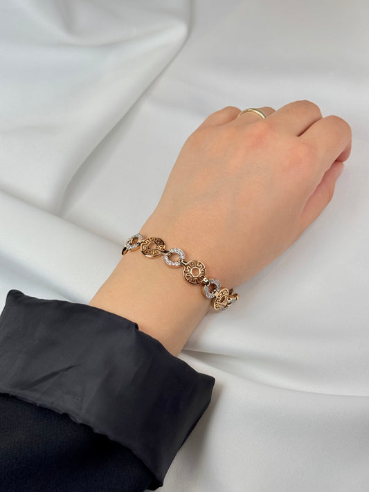 Özel Seri Xuping Daire Model Bileklik