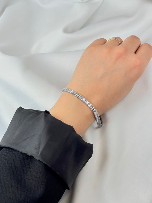 Baget Taşlı Zirkon Bileklik