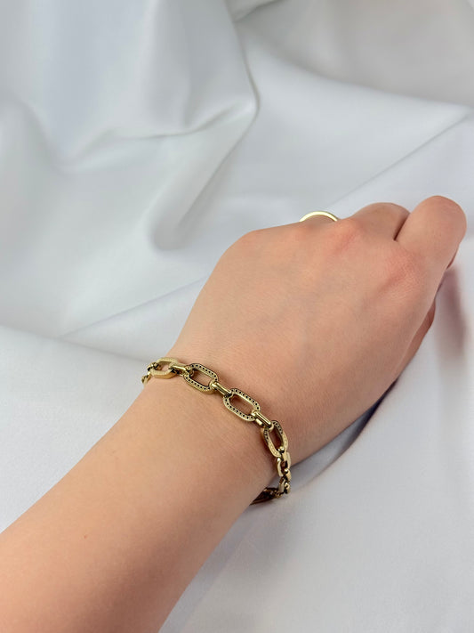 Çelik Zincir Bileklik