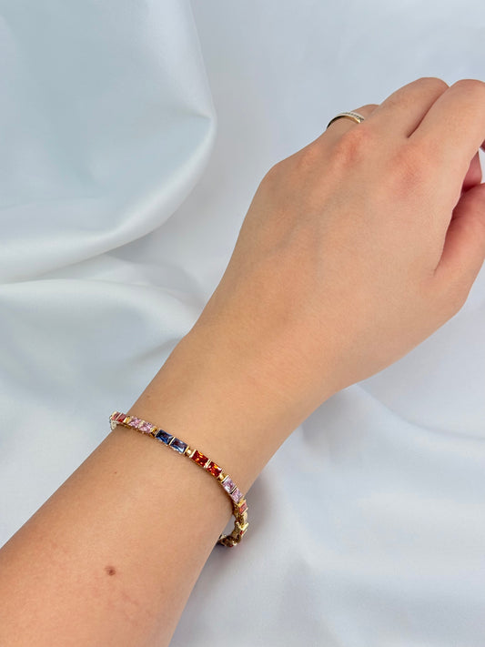 Özel Seri Xuping Çok Renkli Su Yolu Bileklik