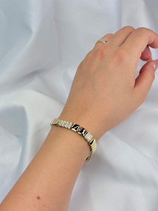 Özel Seri Xuping Sıra Taşlı Bileklik