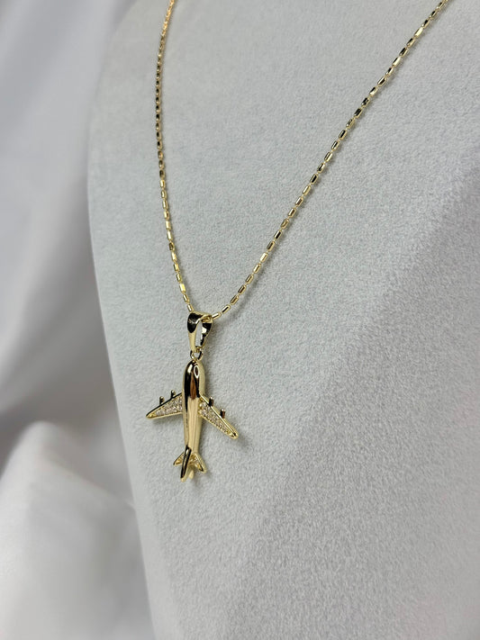 Özel Seri Xuping Uçak Tasarım Kolye