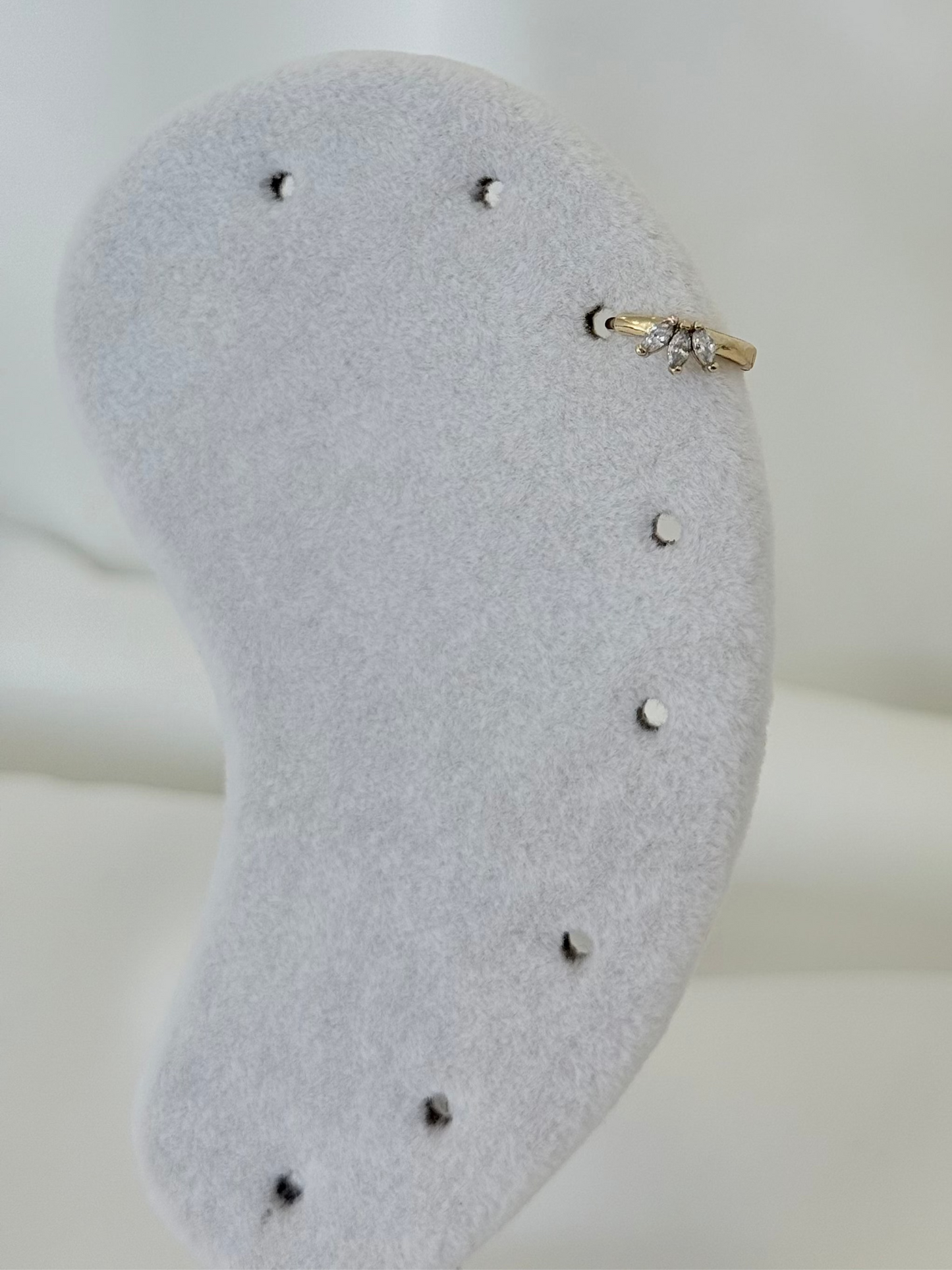 Özel Seri Xuping Lotus Helix Küpe