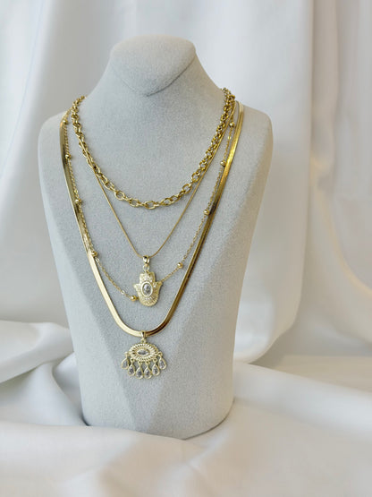 4'lü Ayrı Ayrı Kullanıma Uygun Denge Aura Kolye