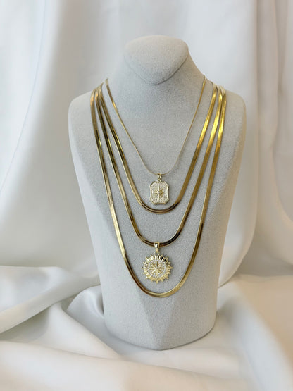 4'lü Ayrı Ayrı Kullanıma Uygun Denge Pure Kolye