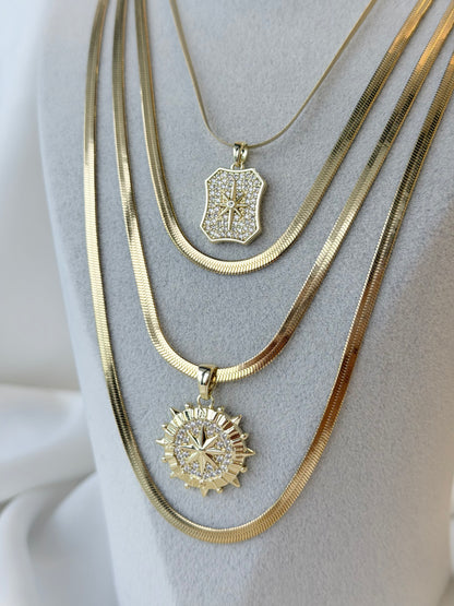 4'lü Ayrı Ayrı Kullanıma Uygun Denge Pure Kolye