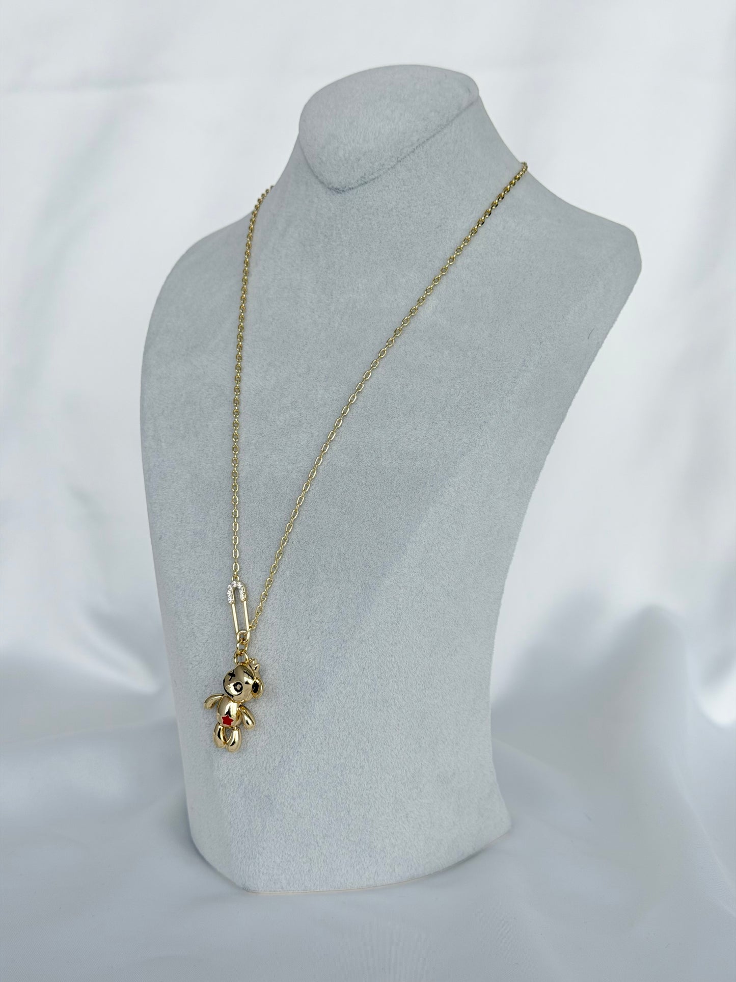Özel Seri Xuping Teddy Charm Kolye