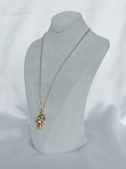 Özel Seri Xuping Teddy Charm Kolye