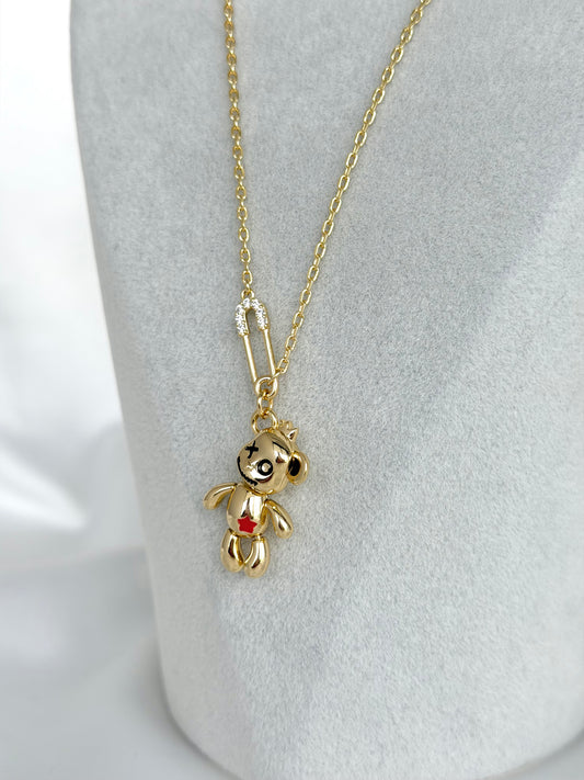 Özel Seri Xuping Teddy Charm Kolye
