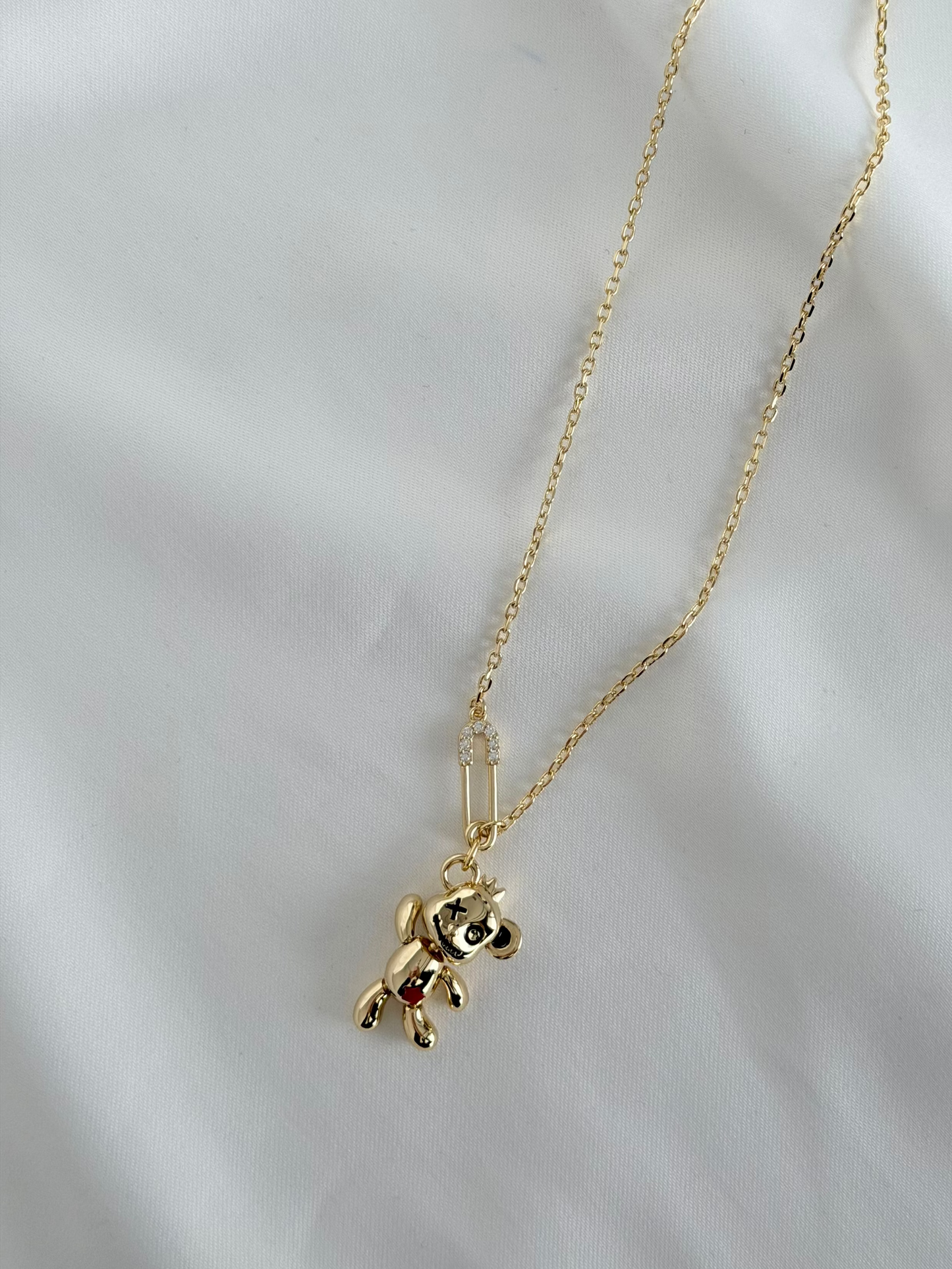 Özel Seri Xuping Teddy Charm Kolye
