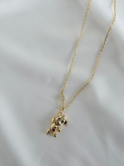 Özel Seri Xuping Teddy Charm Kolye