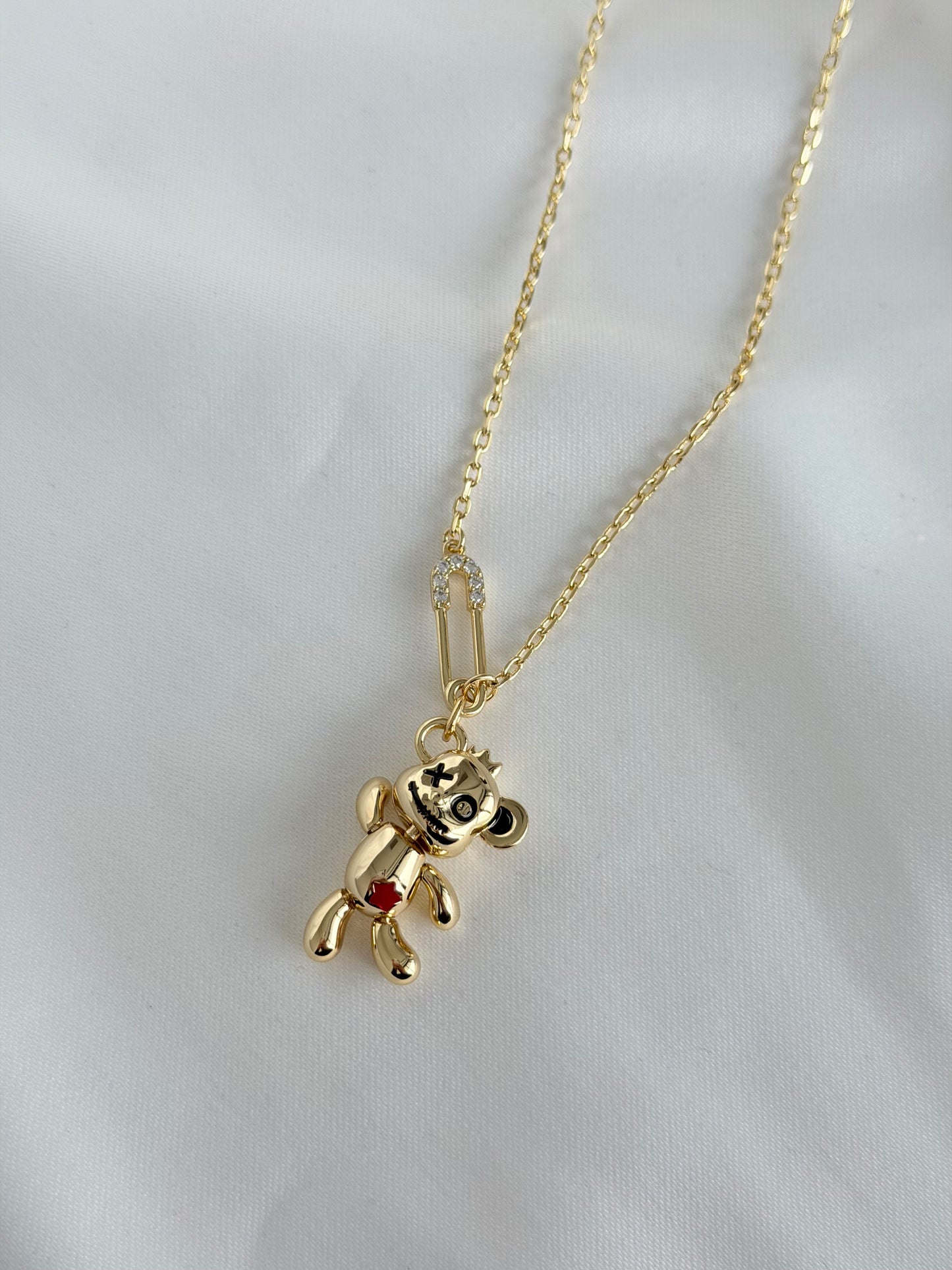 Özel Seri Xuping Teddy Charm Kolye
