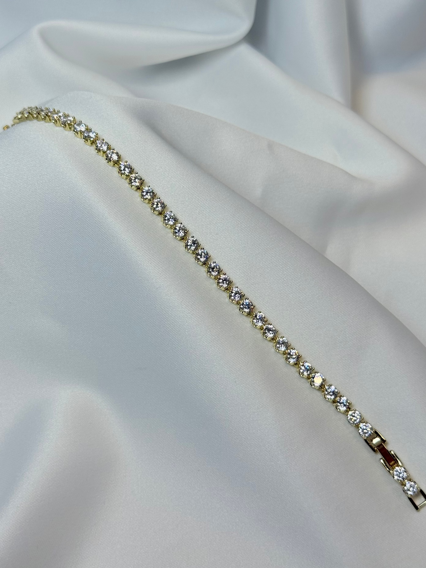 Özel Seri Xuping Oval Kristal Taşlı Bileklik
