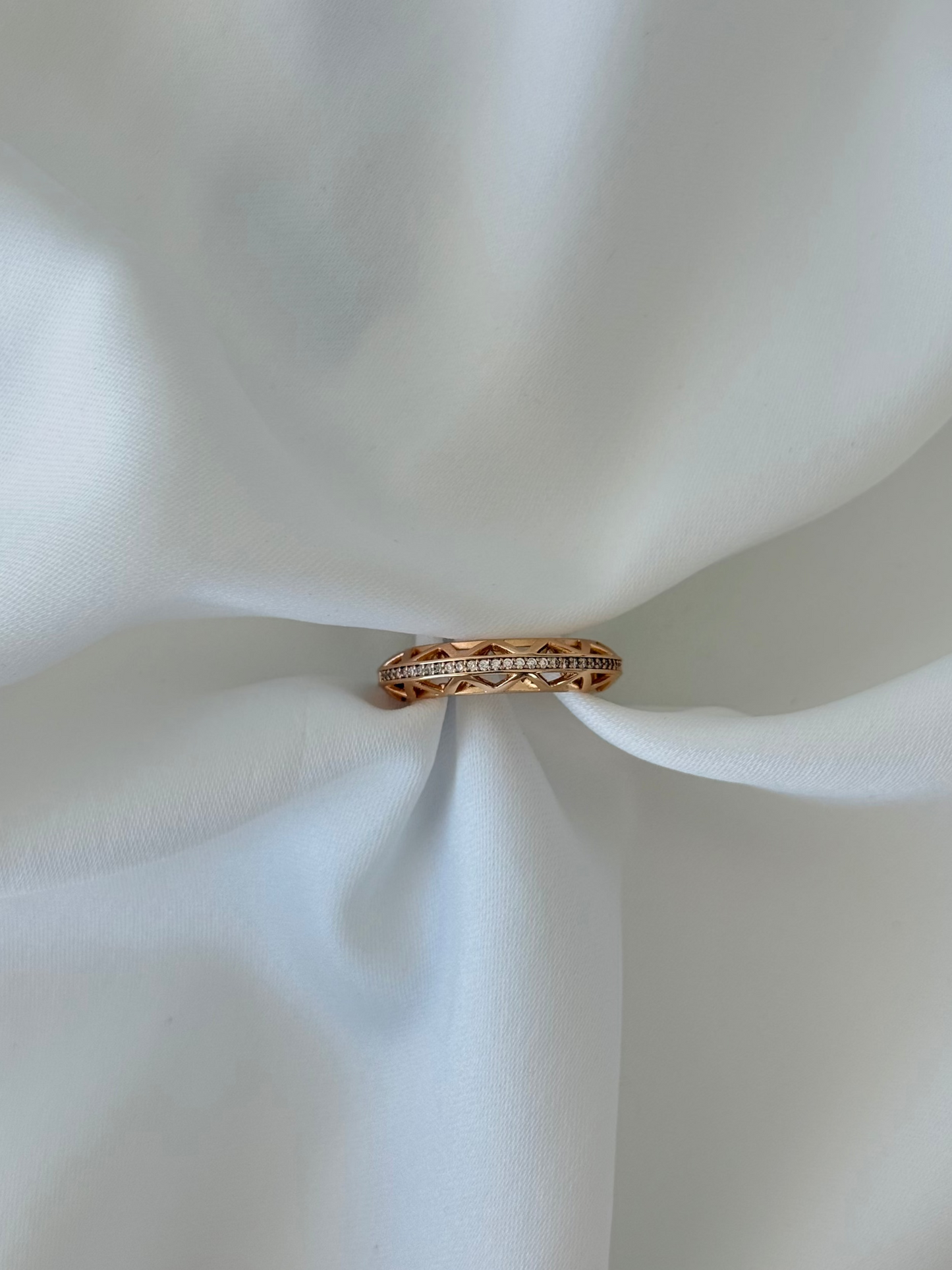 Özel Seri Xuping Çift Desen Siyah Yüzük