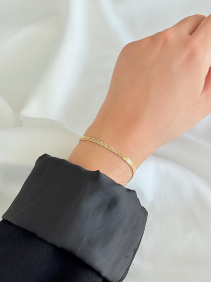 Özel Seri Xuping Hasır Zincir Bileklik