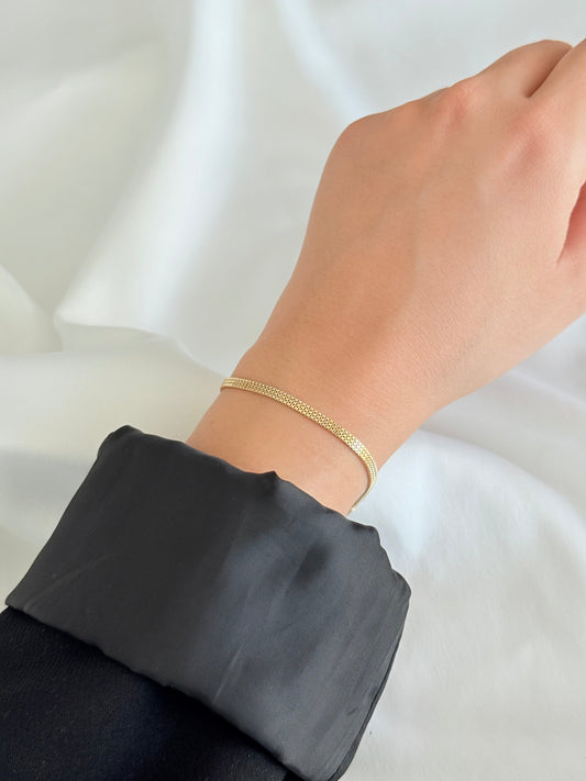 Özel Seri Xuping Hasır Zincir Bileklik