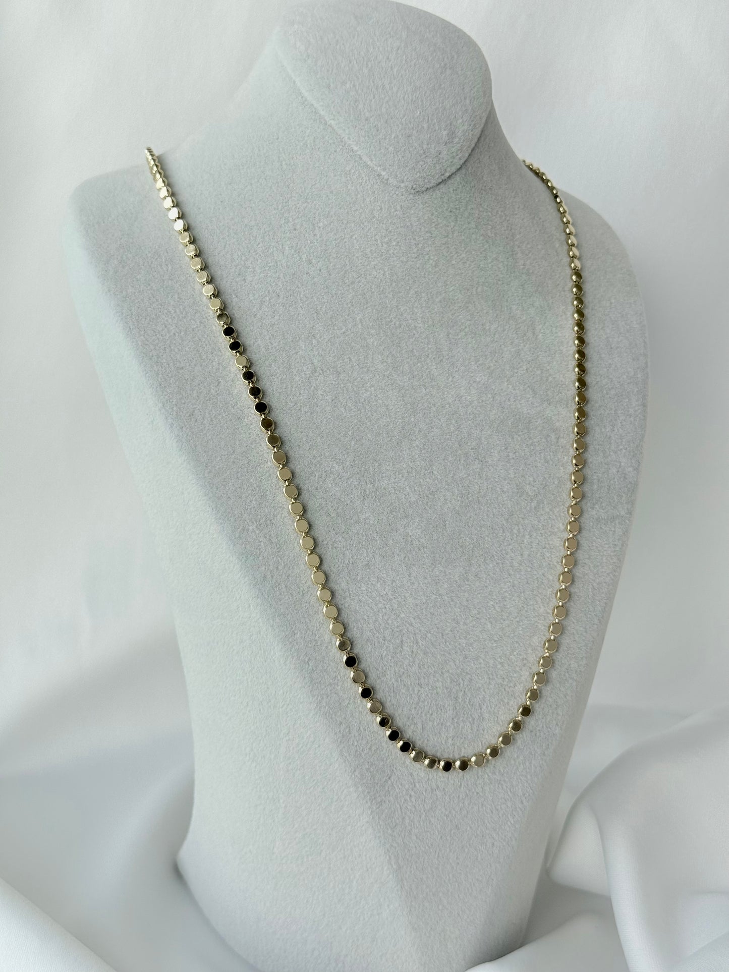 Özel Seri Xuping 60 cm Gold Pul Kolye