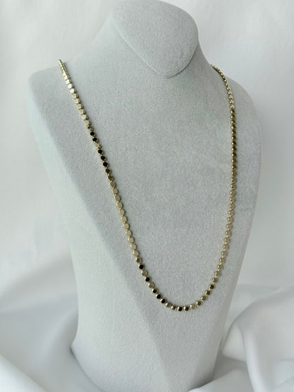 Özel Seri Xuping 60 cm Gold Pul Kolye