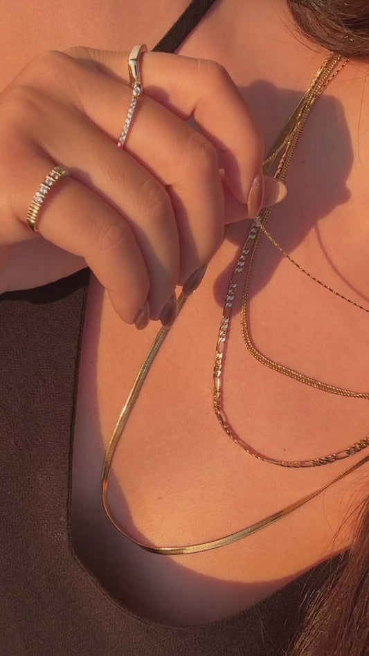 4'lü Zincir Kolye Seti